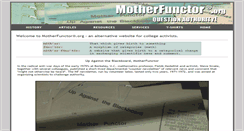 Desktop Screenshot of motherfunctor.org